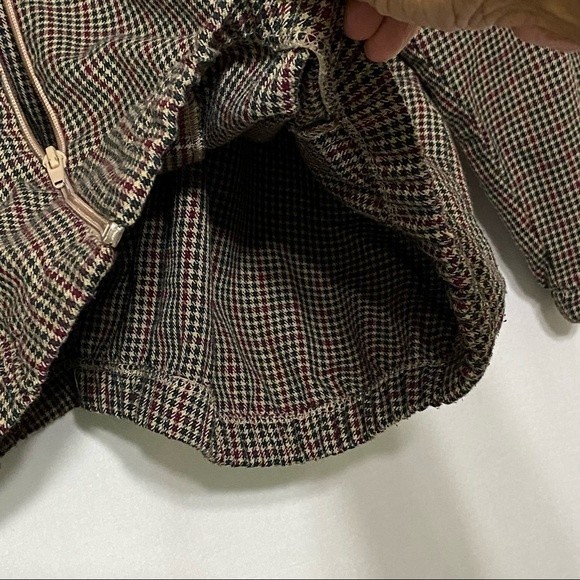 BonWorth Small Houndstooth Checked Bomber Jacket size XL- Petite - Picture 5 of 11